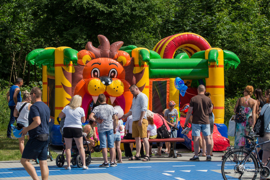 Otwarcie parku rekreacji na Podzamczu w Wąbrzeźnie