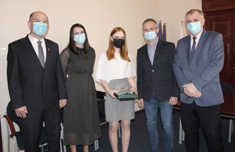 Nagrodę odbierała Agnieszka Kamińska